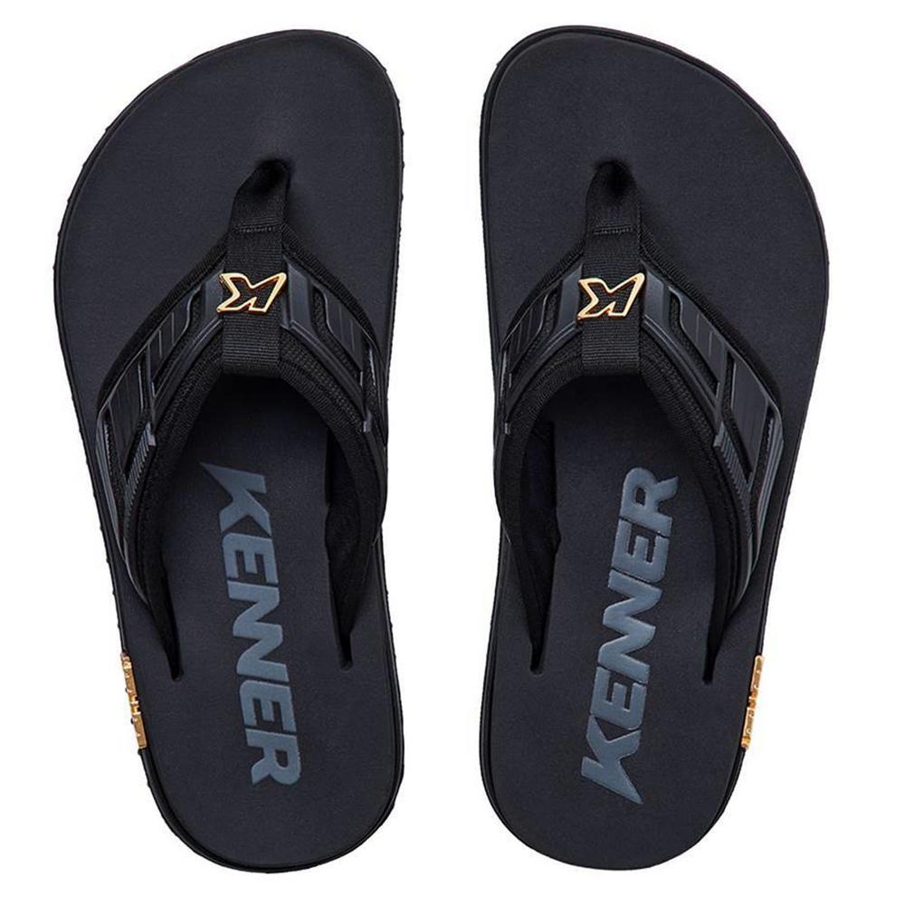 Sandália Kenner Kivah Full Force Masculina - Preto - 3