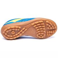 Chuteira Infantil Society Molekinho - Azul e Amarelo - 5