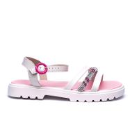 Papete Infantil Molekinha Tira Brilho Menina - Branco e Rosa - 2