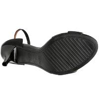 Sandália Vizzano Gliter Salto Médio Feminina - Preto - 1