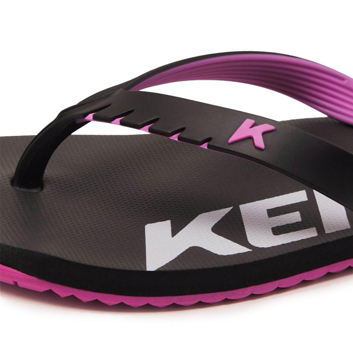 Chinelo Kenner Red Masculino - Preto e Roxo - 1