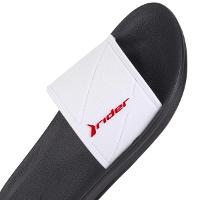 Chinelo Rider Slide Street Masculino - Preto e Branco - 1