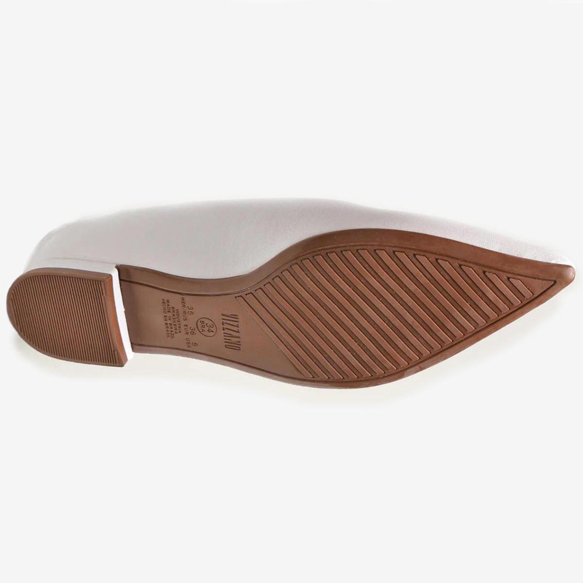 Sapatilha Vizzano Bico Fino Feminina - Branco - 1