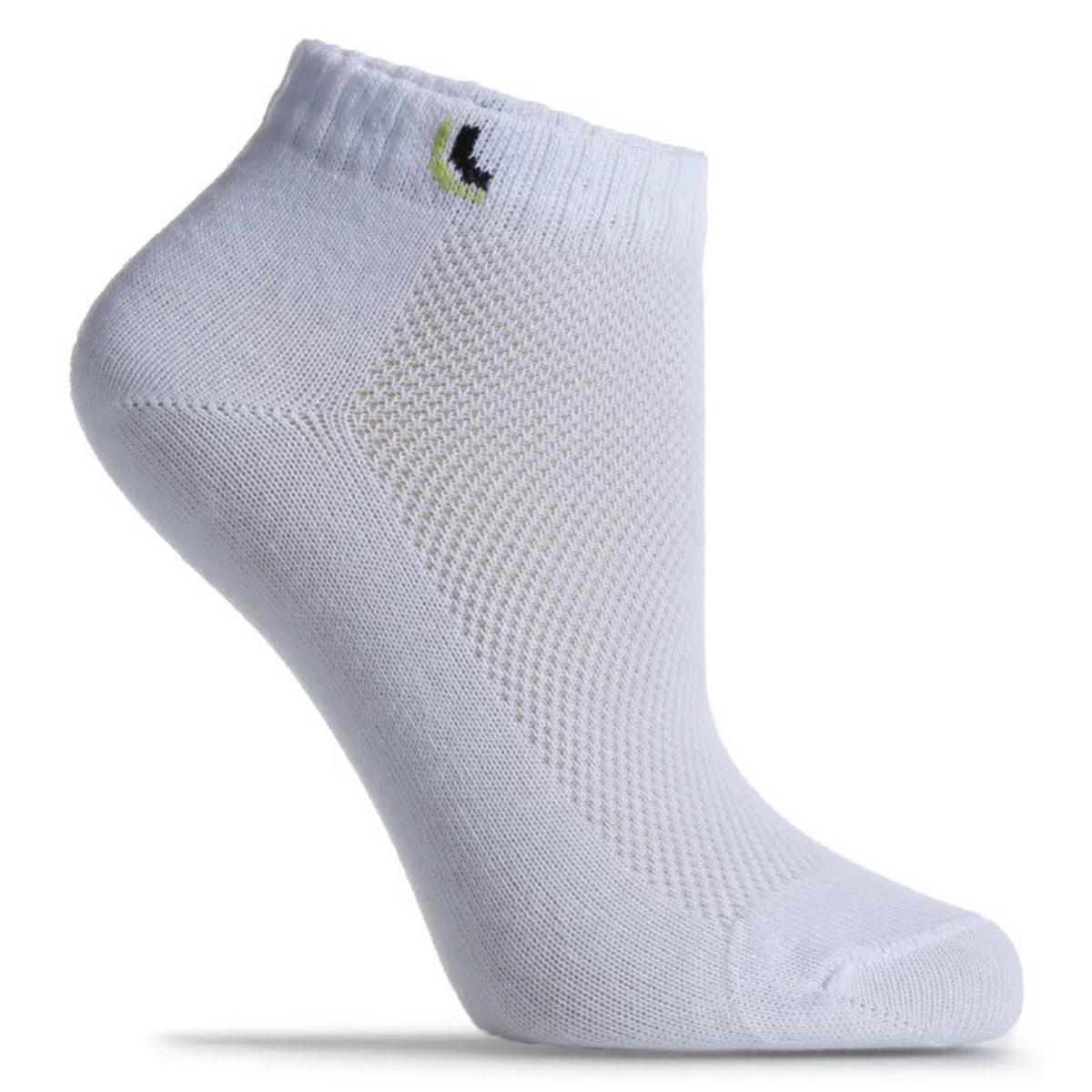 Kit Meia Infantil Lupo Básico Cano Baixo 3 Pares - Branco - 3