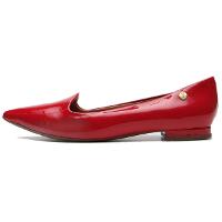 Sapatilha Vizzano Bico Fino Verniz Feminina - Vermelho - 2