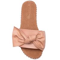 Rasteira Moleca Flat Laço Feminina - Nude - 3