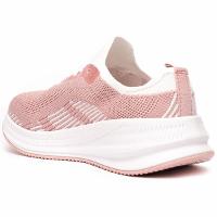 Tênis Molekinha Infantil Gaspea Knit Osaka - Rosa