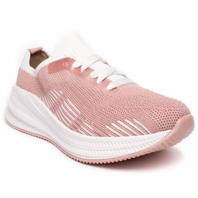 Tênis Molekinha Infantil Gaspea Knit Osaka - Rosa