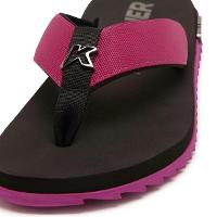 Sandália Kenner Kivah Masculina - Preto e Rosa - 4