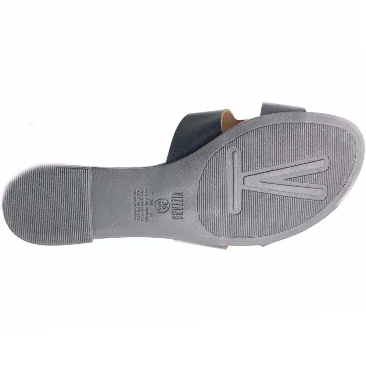 Rasteira Slide Vizzano H Básica Feminina - Preto - 4