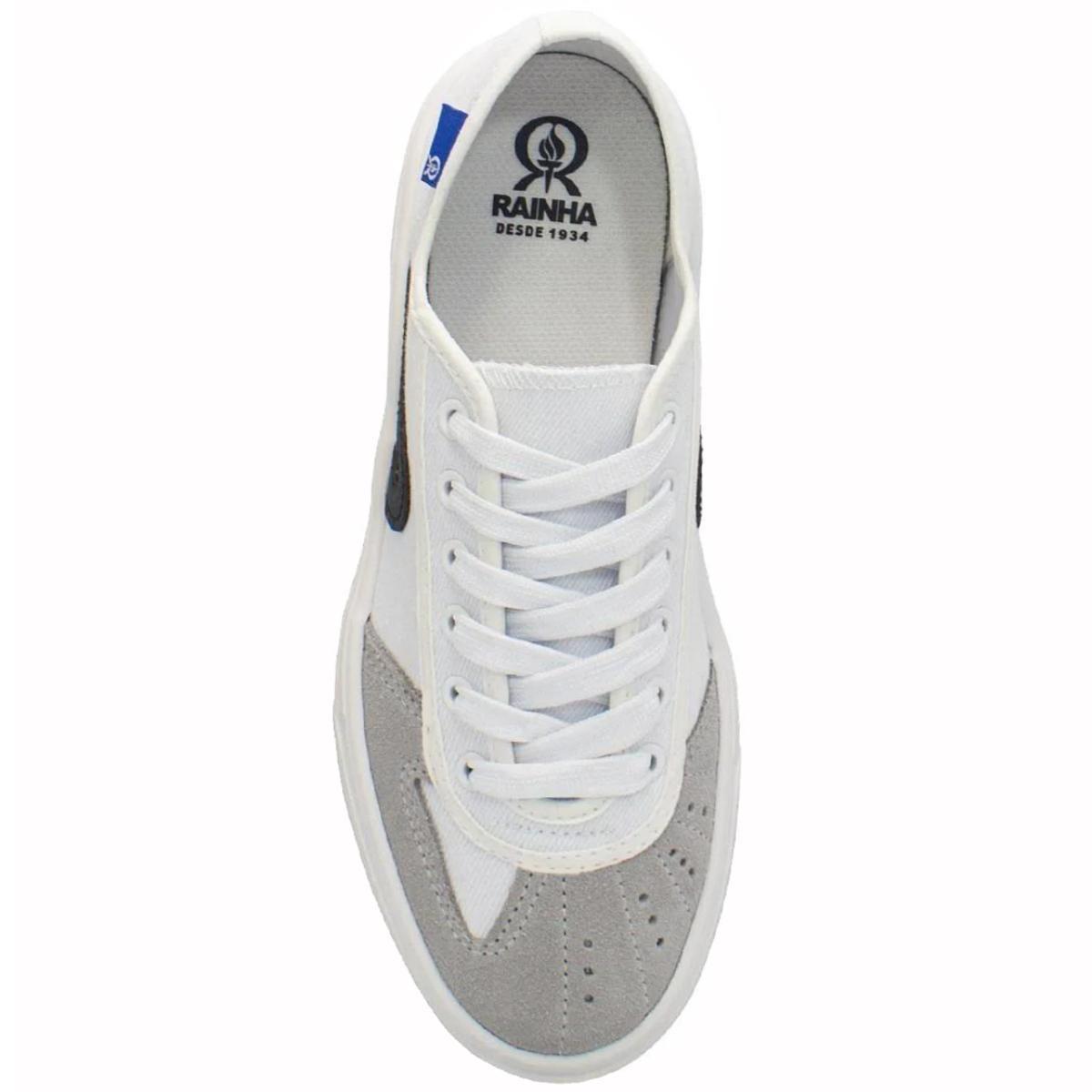 Tênis Rainha Unissex VL 2500 Confort - Branco e Preto - 3