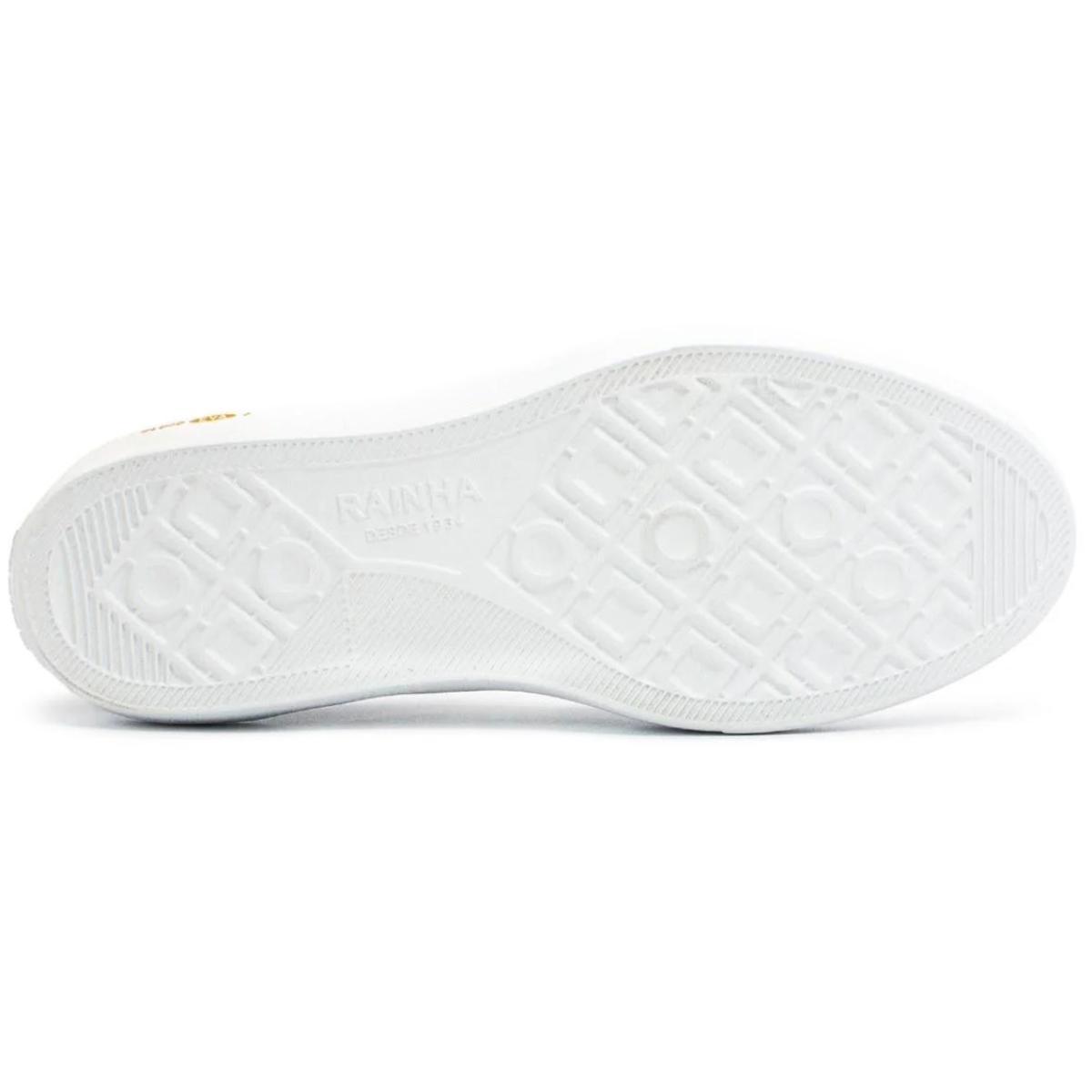 Tênis Rainha Unissex VL 2500 Confort - Branco e Preto - 5