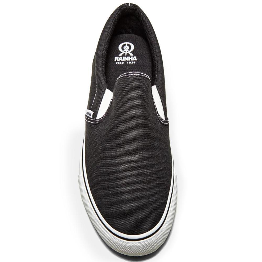Tênis Rainha Iate IV - Preto e Branco - 3
