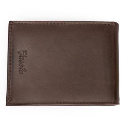 Carteira Fasolo Couro Masculina K777 - Marrom