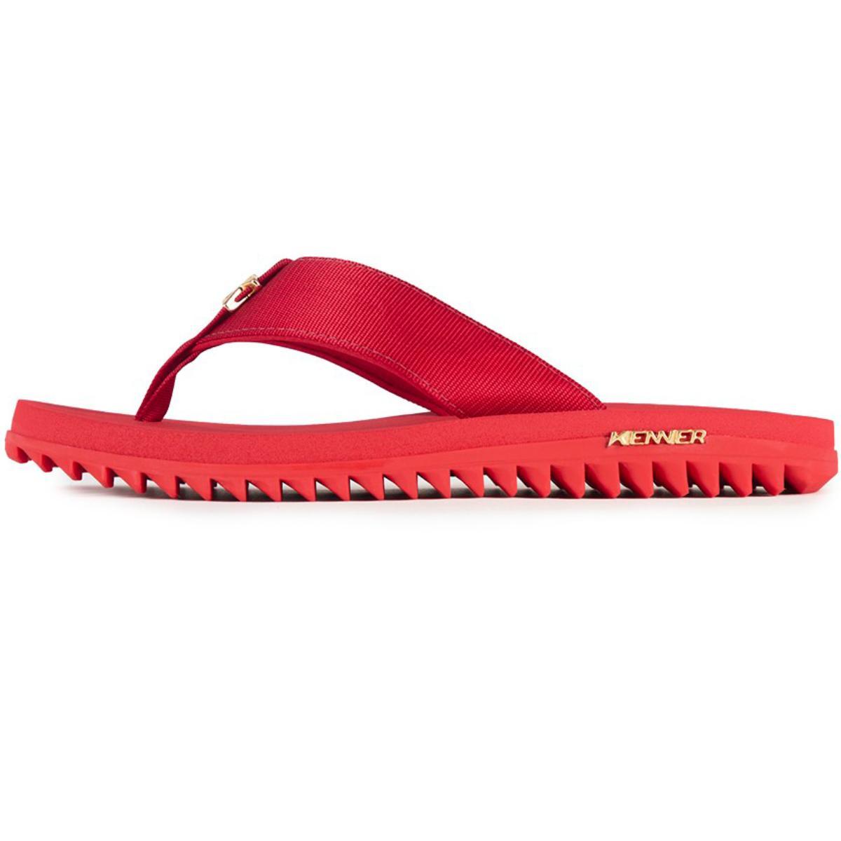 Sandália Kenner Kivah Masculina - Vermelho - 4
