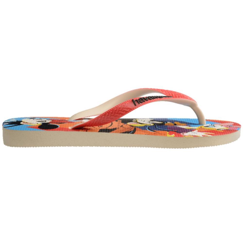 Chinelo Havaianas Disney Stylish Masculino - Branco e Vermelho - 3