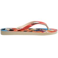 Chinelo Havaianas Disney Stylish Masculino - Branco e Vermelho - 3