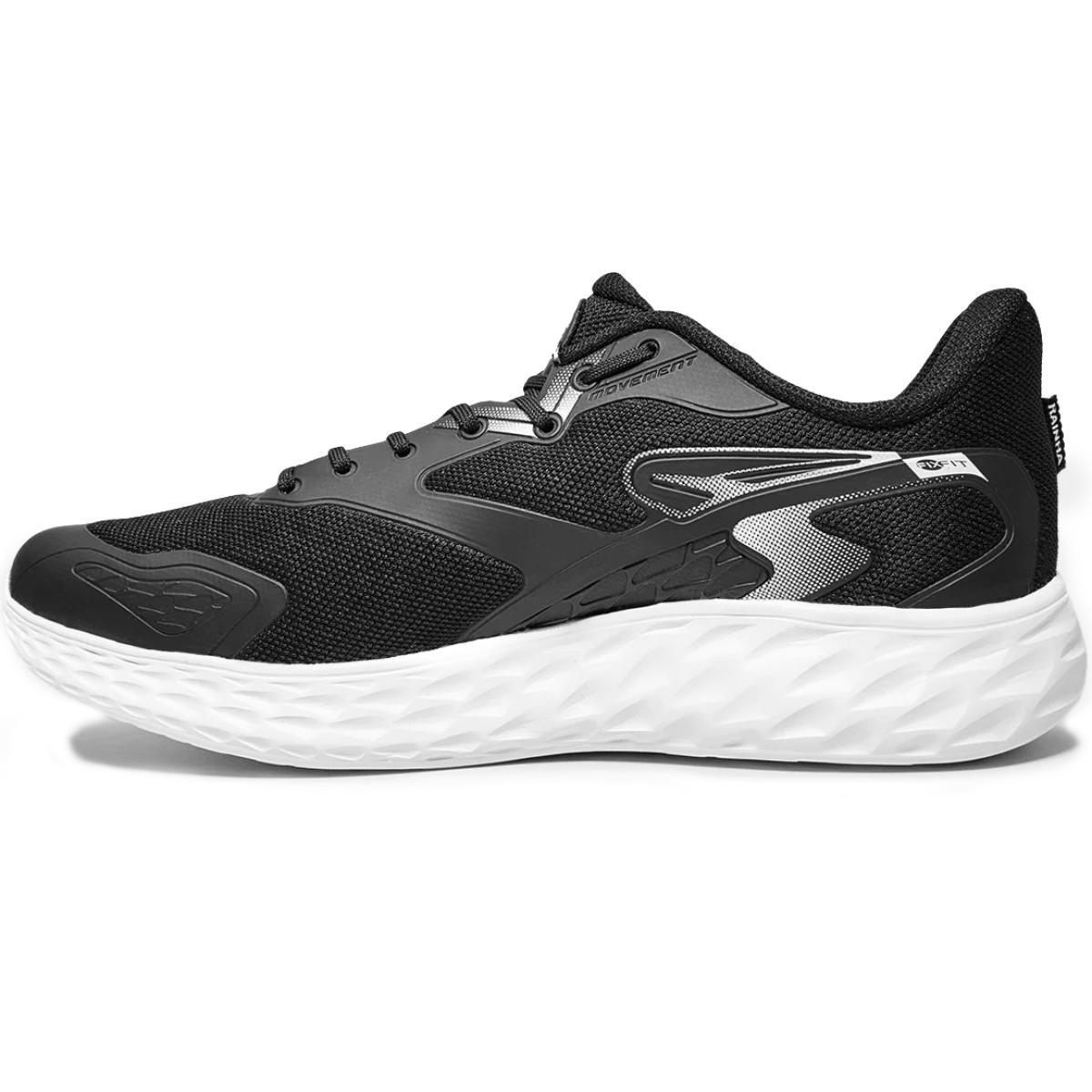 Tênis Rainha Play IV Masculino - Preto e Branco - 4