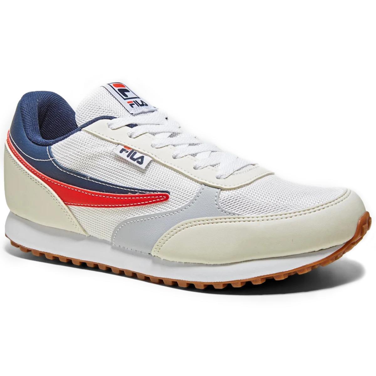 Tênis Fila Renno Classic Masculino - Off White e Marinho - 1