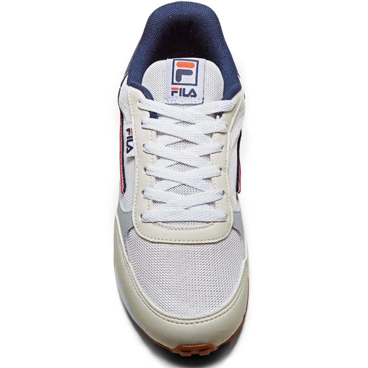 Tênis Fila Renno Classic Masculino - Off White e Marinho - 3