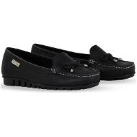 Mocassim Bottero Couro Verão XXIII Feminino - Preto - 1