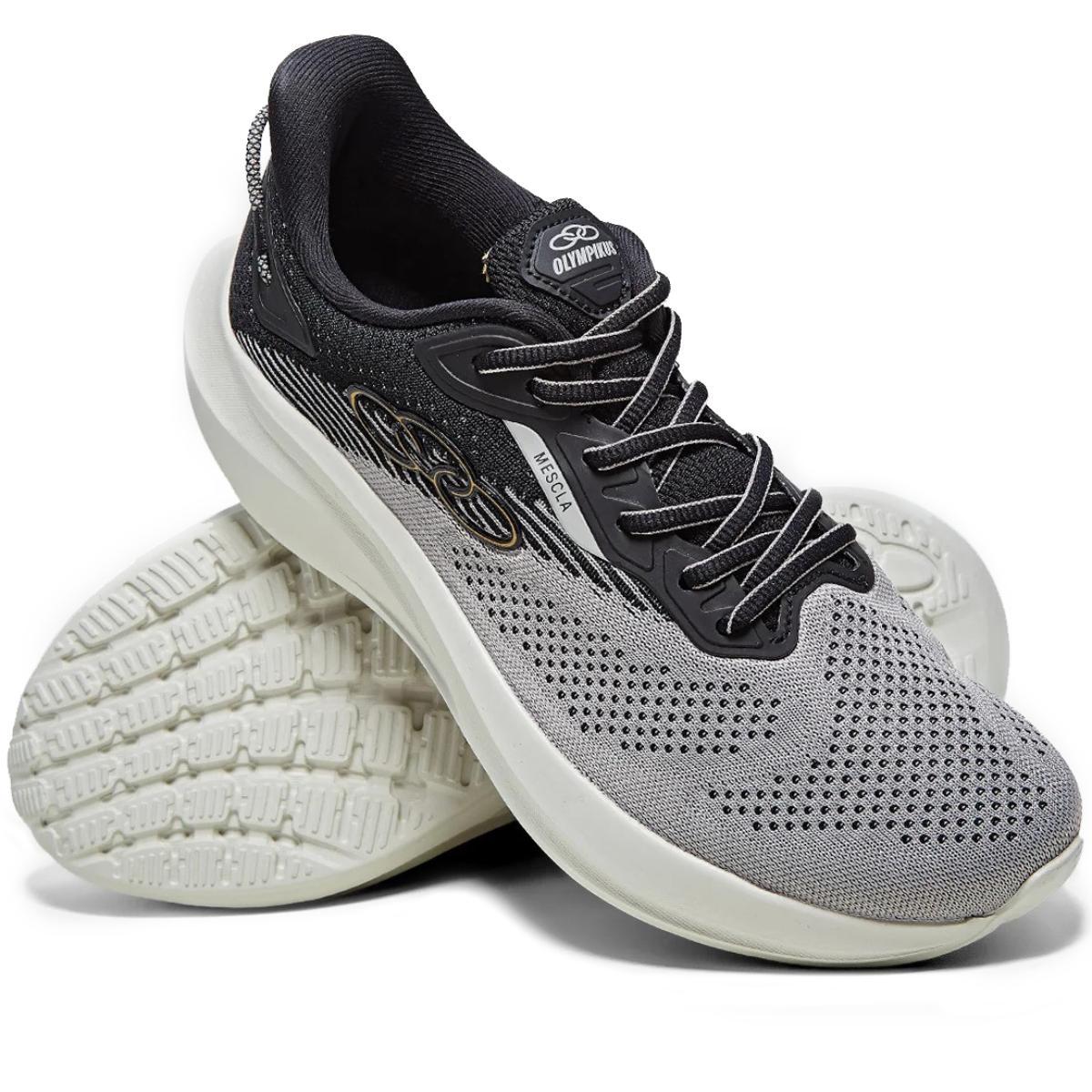 Tênis Olympikus Mescla Masculino - Preto - 2