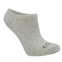 Meia Olympikus Sem Cano Pacote Com 3 Feminina - Branco e Cinza - 3