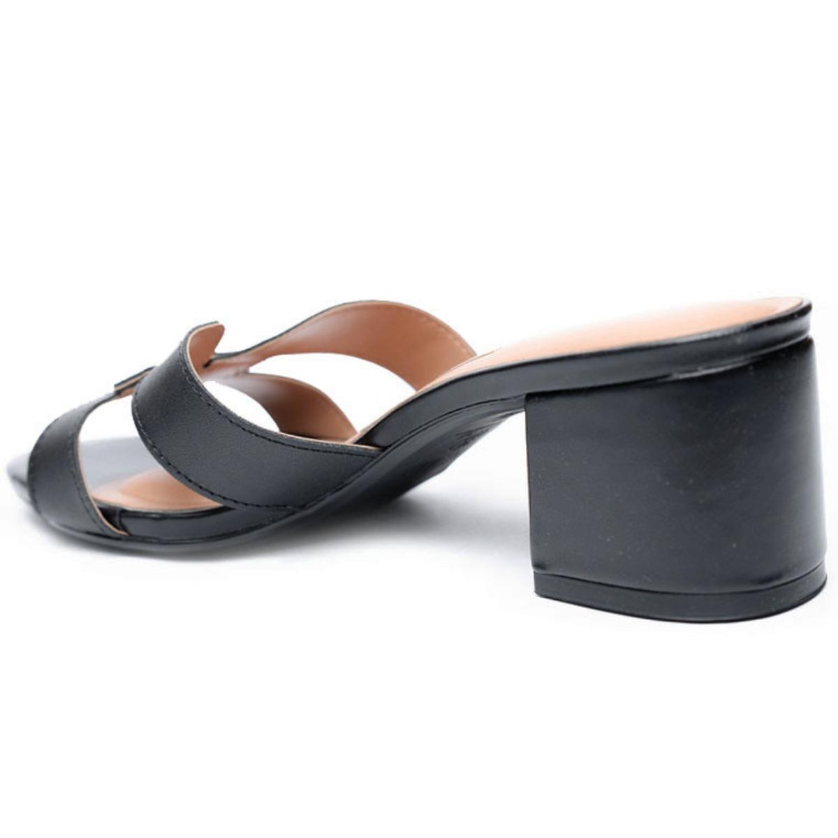 Tamanco Vizzano H Salto Bloco Feminino - Preto - 4