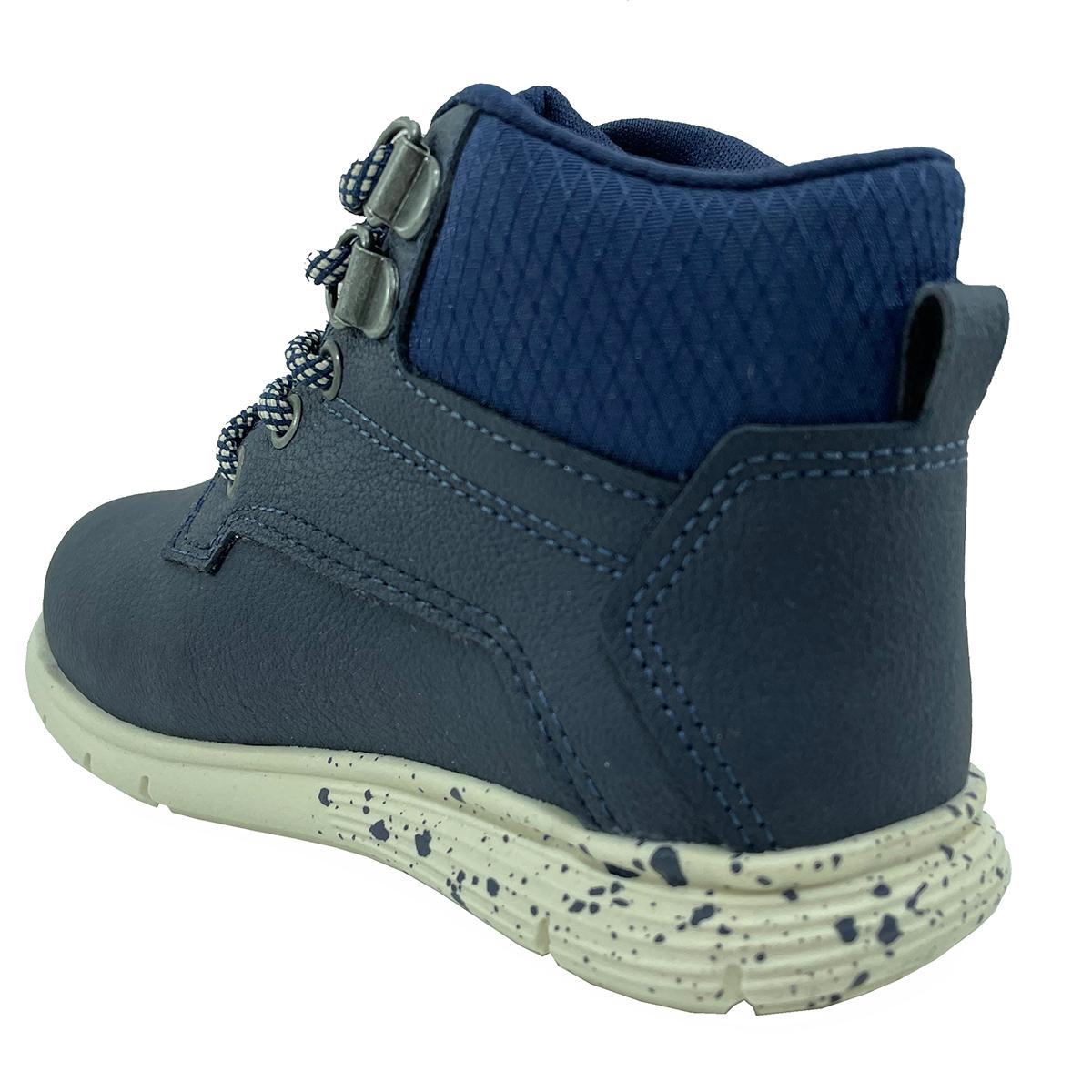 Bota Infantil Klin Outfit Menino - Marinho e Vermelho - 4