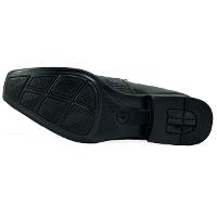 Sapato Jota Pe Couro Air Fillipo Masculino - Preto - 5