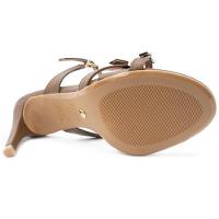 Tamanco Vizzano Fivelas Salto Fino Feminino - Marrom - 5