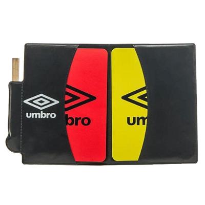 Cartão de Árbitro Umbro Referee Card - Preto e Branco
