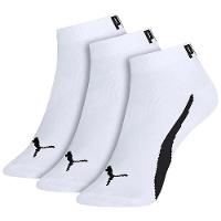 Meia Puma Sapatilha Logo c/ 3 Pares - Branco - 1