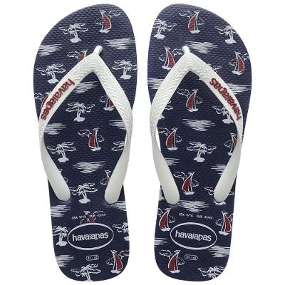 Chinelo Havaianas Top Nautical - Marinho e Branco