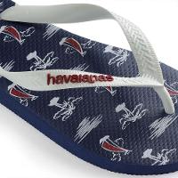 Chinelo Havaianas Top Nautical - Marinho e Branco