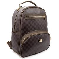 Mochila Casteliê Casual Feminina - Marrom e Dourado - 1