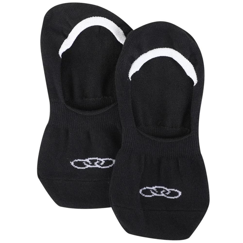 Meia Olympikus Ultra Invisível Feminina - Preto - 2