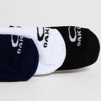 Meia Oakley Essential No Show Kit 3 Pares - Branco e Marinho - 3