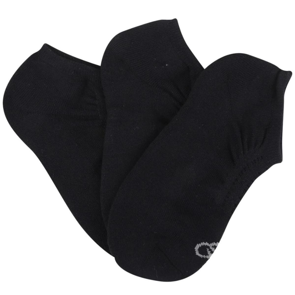 Kit Meia Invisível Olympikus C/ 3 Pares Masculina - Preto - 3