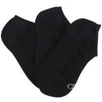 Kit Meia Invisível Olympikus C/ 3 Pares Masculina - Preto - 3