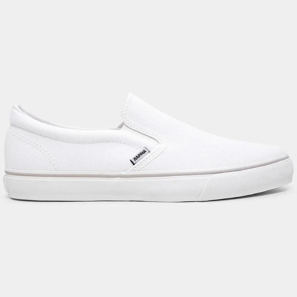 Tênis Rainha Iate IV - Branco e Cinza - 2