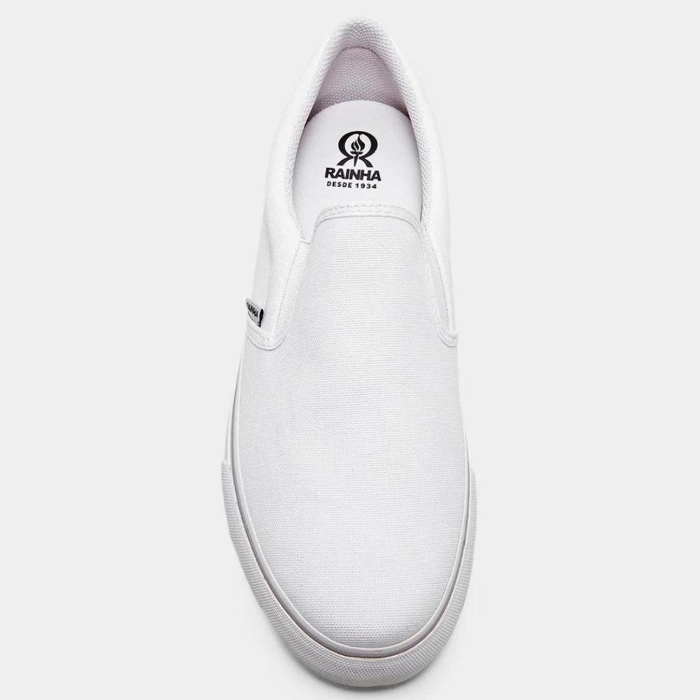 Tênis Rainha Iate IV - Branco e Cinza - 3