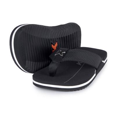 Chinelo Infantil Kenner NK6 Pro - Preto e Branco