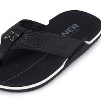 Chinelo Infantil Kenner NK6 Pro - Preto e Branco - 4