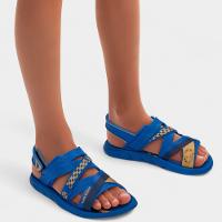 Sandália Infantil Sonic Grendene Kids Fast Car Menino - Azul e Amarelo - 7