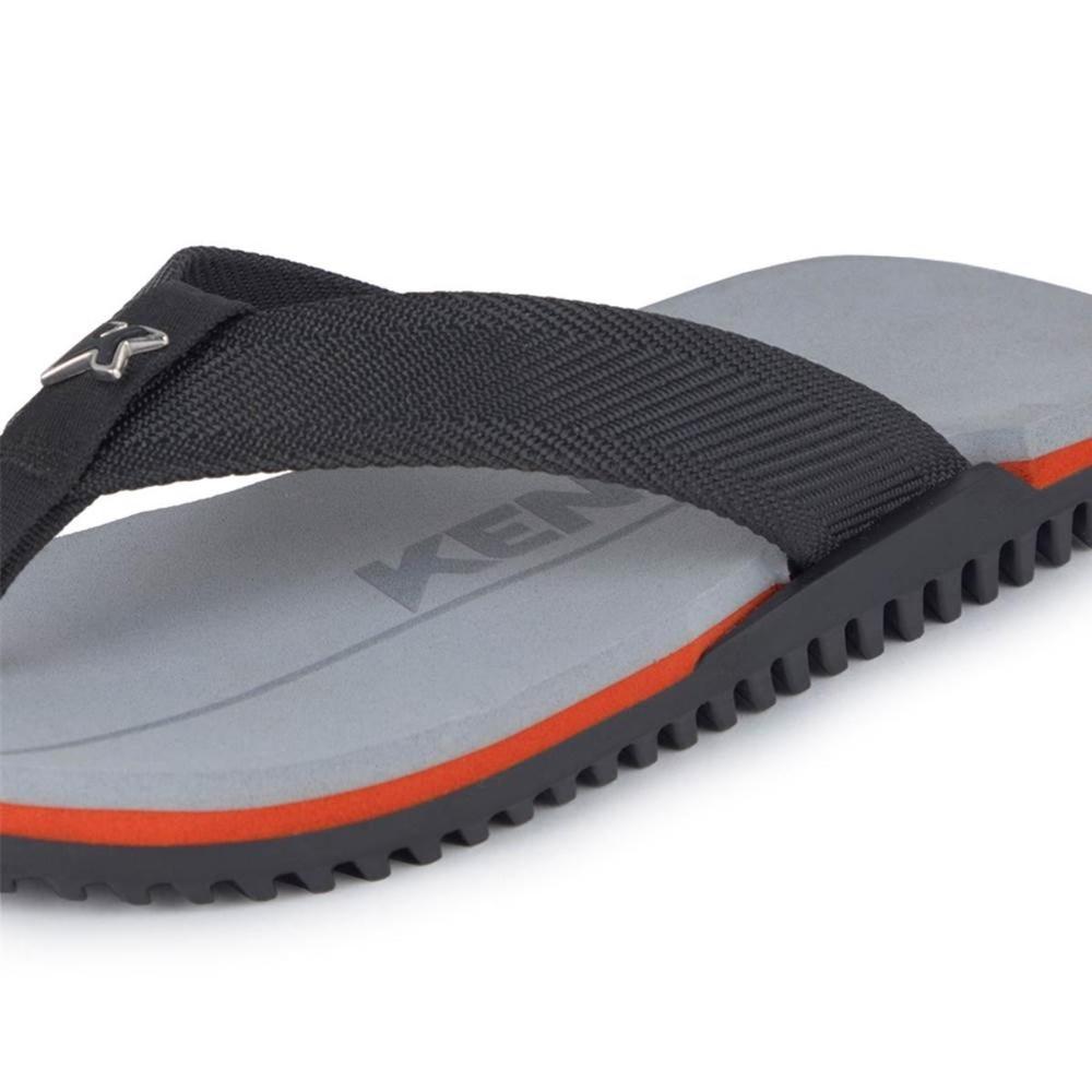 Chinelo Kenner Nk6 Pro Masculino - Cinza e Preto - 4