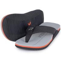 Chinelo Kenner Nk6 Pro Masculino - Cinza e Preto - 1