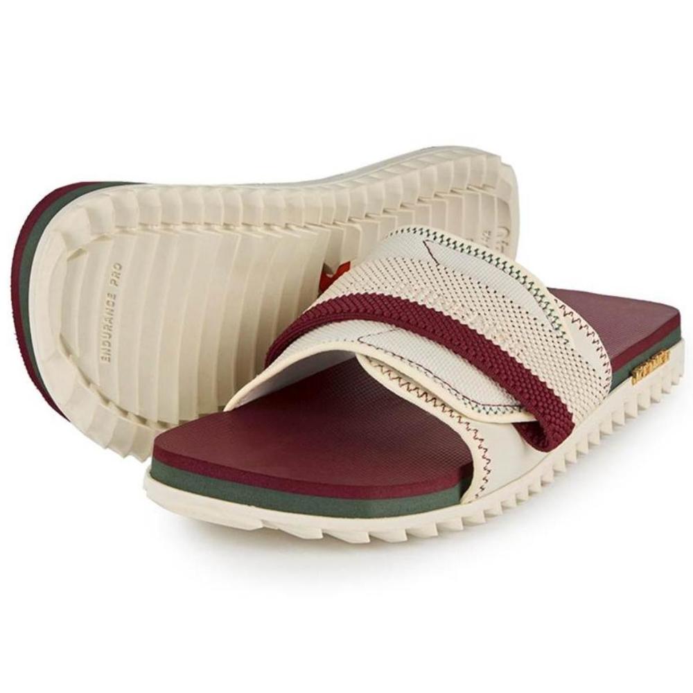Chinelo Kenner Fluminense Kivah Slide Masculino - Vinho e Verde - 2