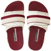 Chinelo Kenner Fluminense Kivah Slide Masculino - Vinho e Verde - 1