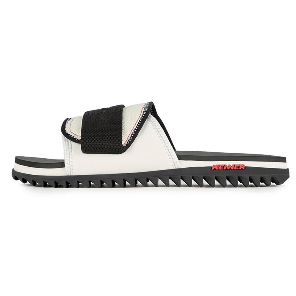 Chinelo Kenner Vasco Kivah Slide Masculino - Preto e Branco - 3